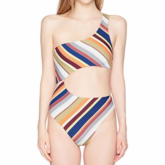 The Bikini Lab Other - Bikini Lab Junior's Funky Town Cut-Out One Piece L